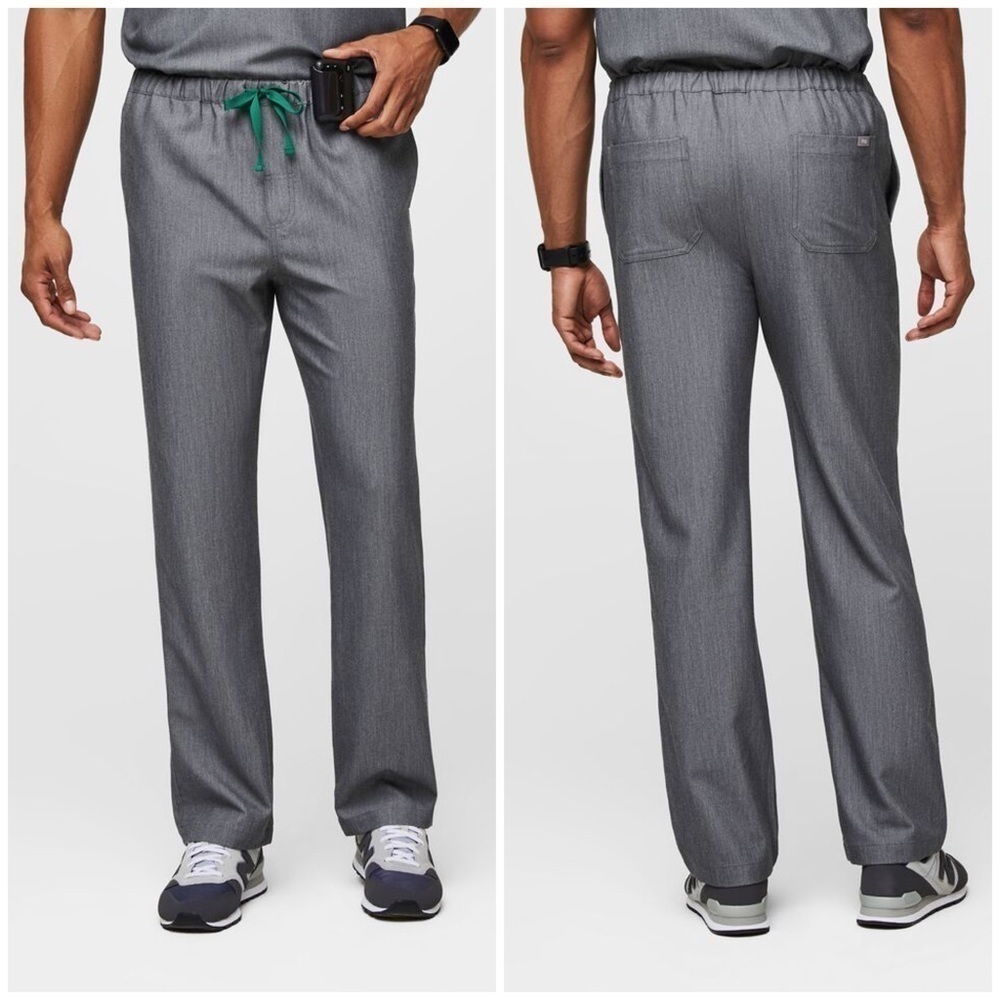 FIGS Pisco Basic Scrub Pants in Graphite Grey